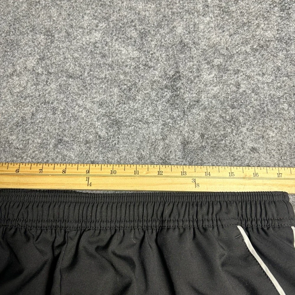 Nike Black White Stripe Track Pants Baggy Y2K Skater Retro Size XL Boys S/M